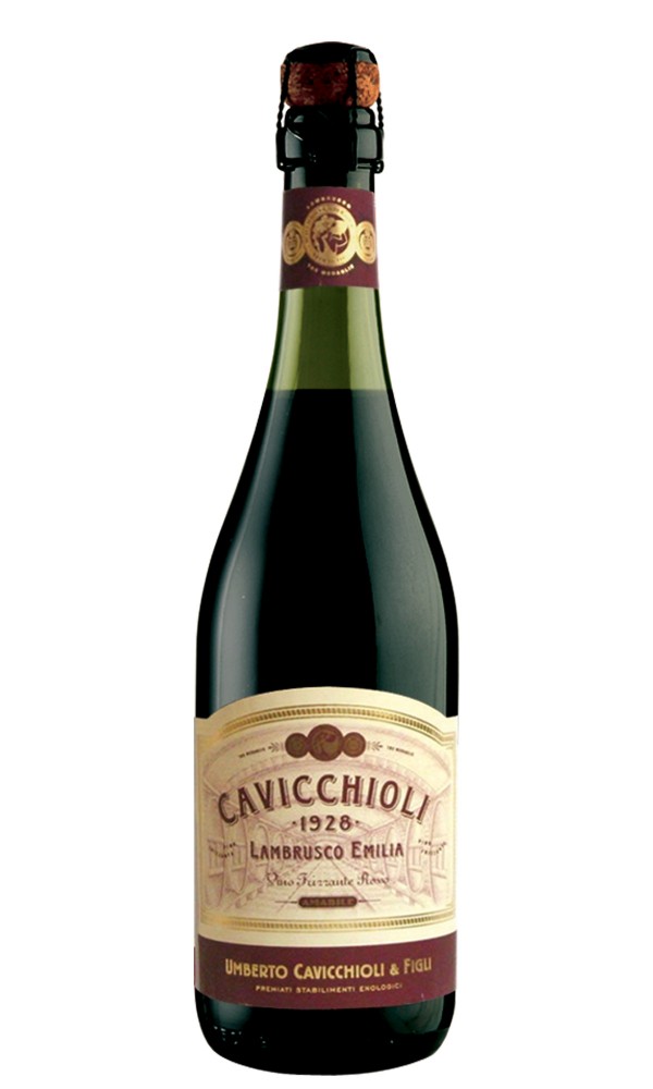 Vinho lambrusco Cavicchioli tinto 750 ml