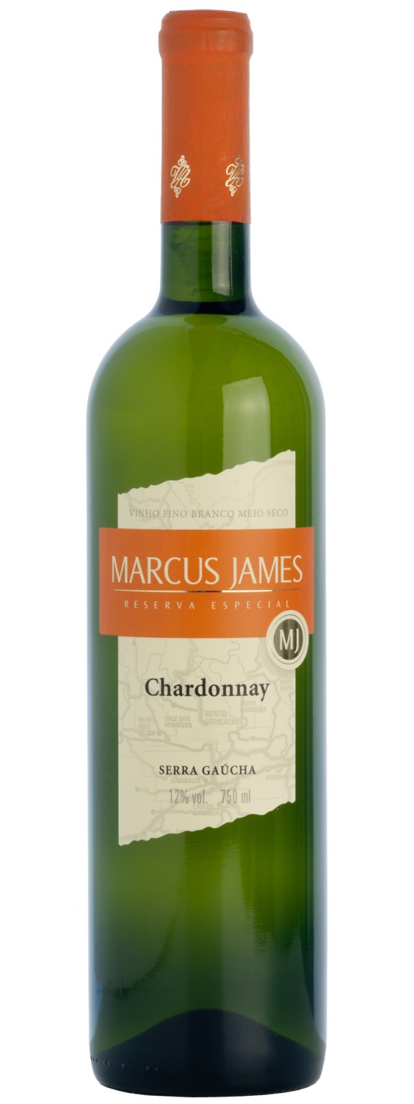 Vinho Marcus James branco chardonnay 750 ml
