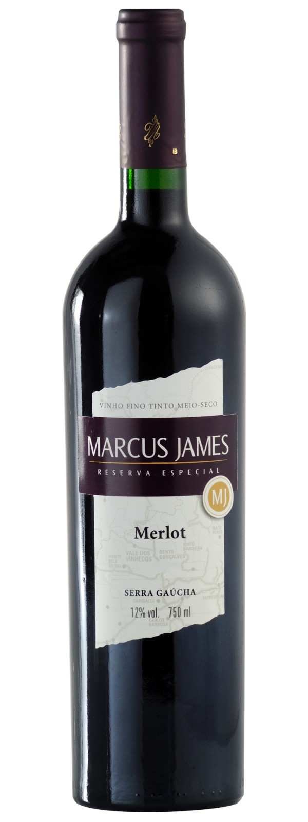 Vinho Marcus James tinto merlot 750 ml