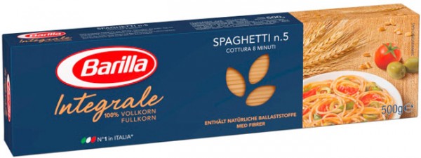 Macarrão spaghetti integrale Barilla 500g