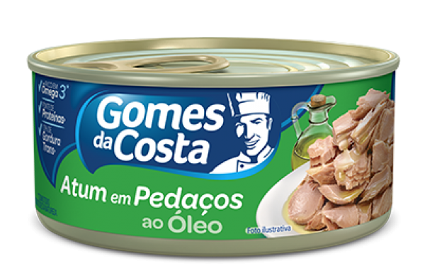 Atum em pedaços Gomes da Costa lata 170 g