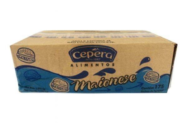 Maionese Cepêra sachê caixa 175 x 7 g