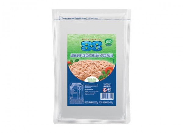 Atum ralado 88 pacote 500 g