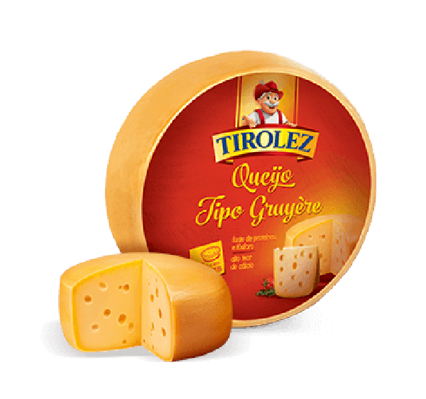 Queijo tipo gruyère Tirolez