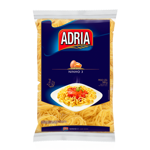 Macarrão Talharim Adria pacote 500 g