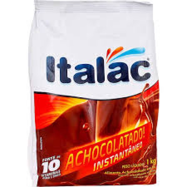 Achocolatado em pó Italac pacote 1 kg
