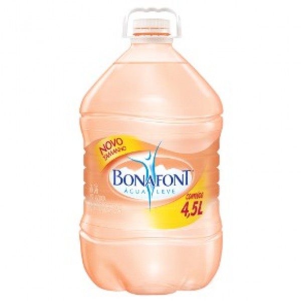 Água mineral Bonafont pet 4.5 l - Pizzarias