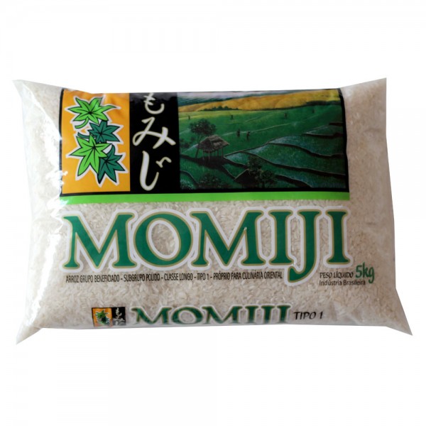 Arroz japonês Momiji pacote 5 kg