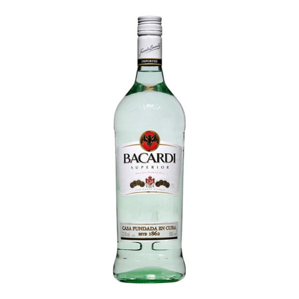Rum Bacardi Prata 980 ml