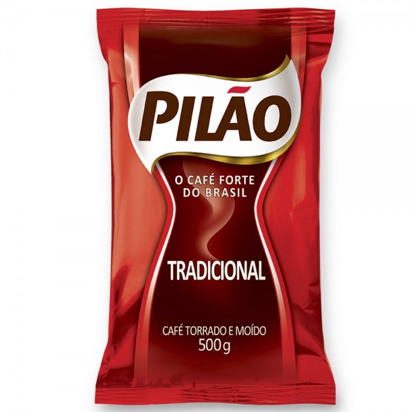 Café tradicional Pilão pacote 500g