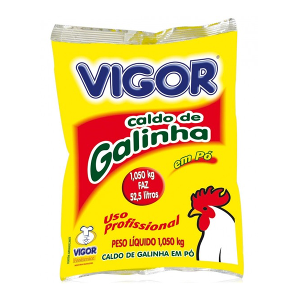 Caldo de Galinha Vigor pacote 1,05 kg