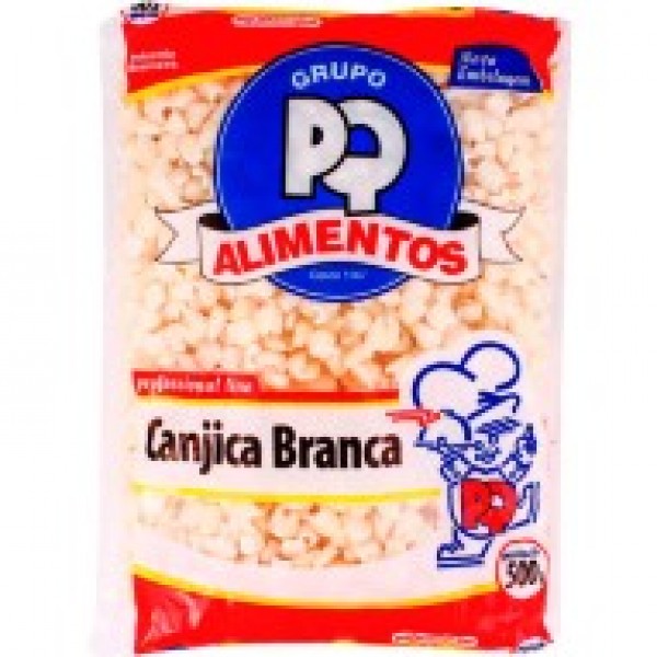 Canjica branca PQ pacote 500 g