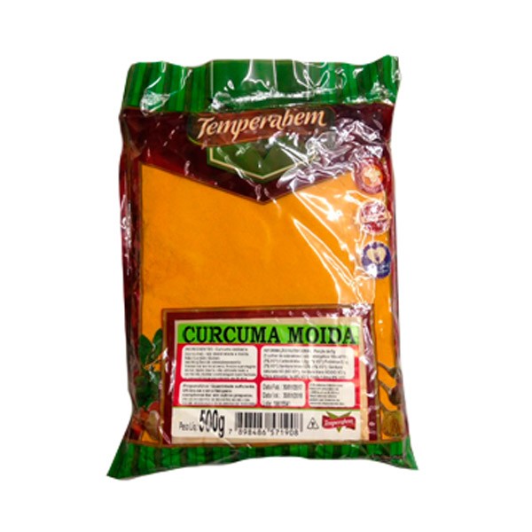 Cúrcuma Temperabem pacote 500 g