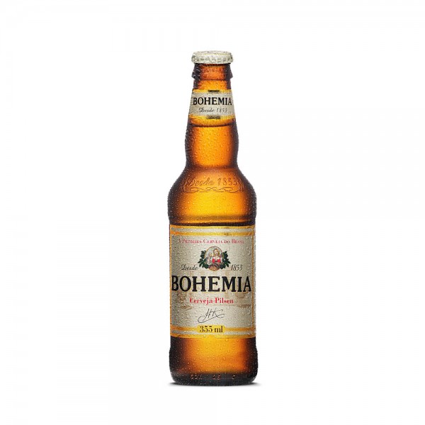 Cerveja Bohemia pilsen long neck 355 ml
