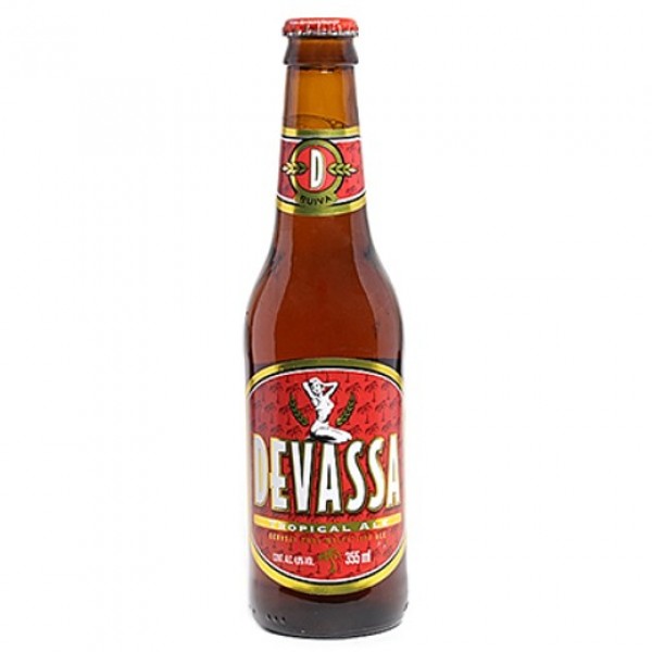 Cerveja Devassa ale ruiva long neck 355 ml