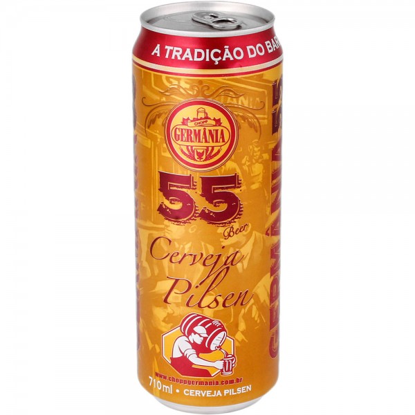 Cerveja Germânia 55 pilsen lata 710 ml