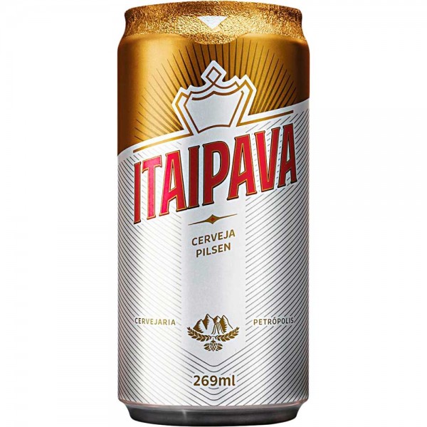 Cerveja Itaipava pilsen lata 269 ml