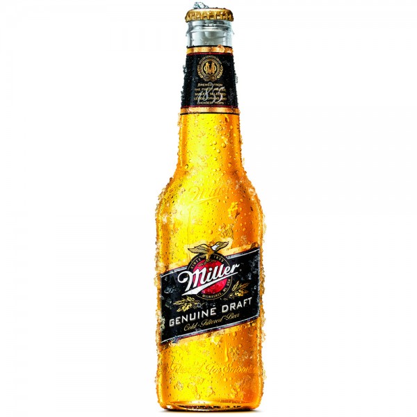 Cerveja Miller pilsen long neck 355 ml