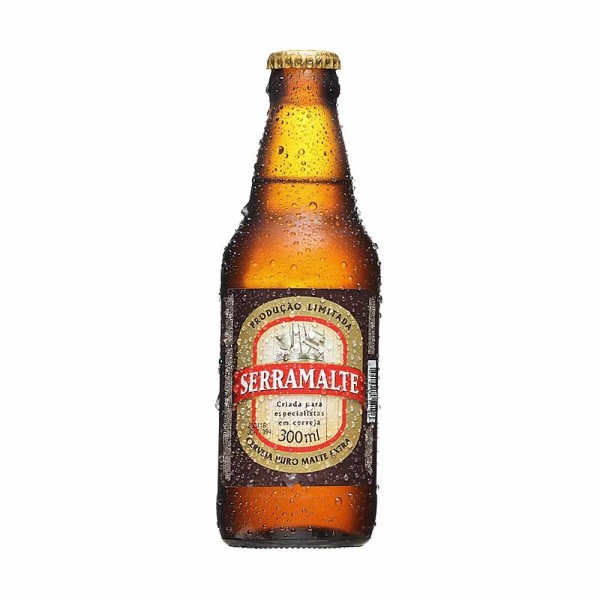 Cerveja Serramalte lager long neck 300 ml
