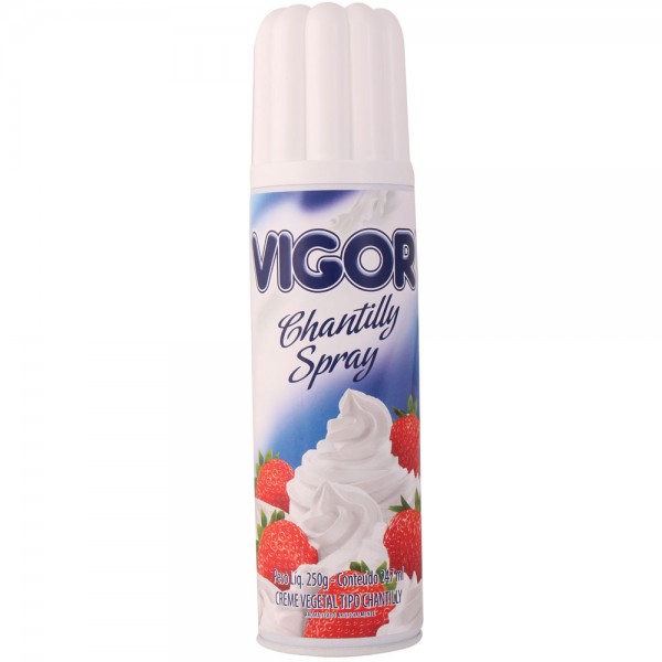 Chantilly spray Vigor lata 250 g