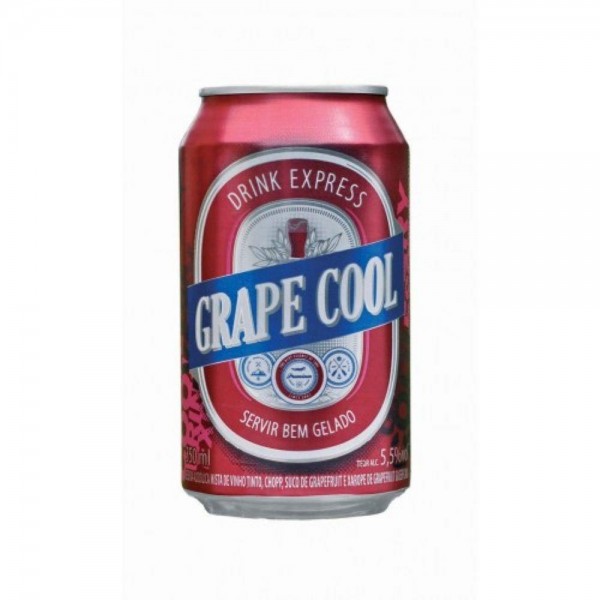 Chopp de vinho Grape Cool lata 350 ml