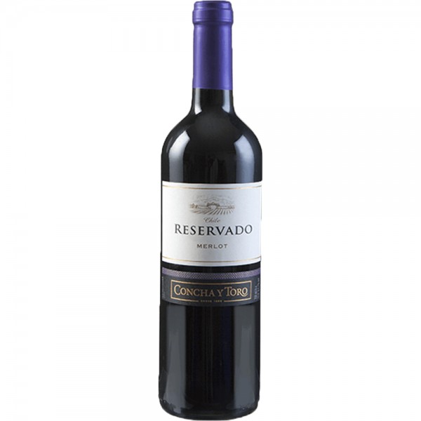 Vinho chileno Concha y Toro Reservado merlot 750 ml