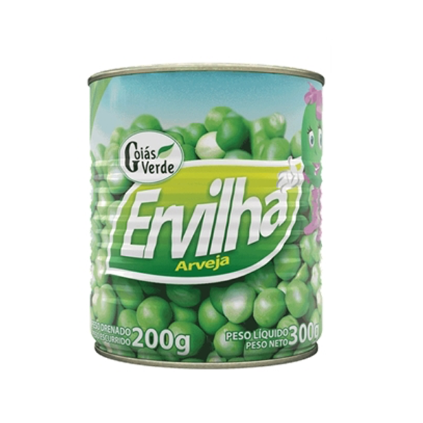Ervilha Goias Verde lata 200 g