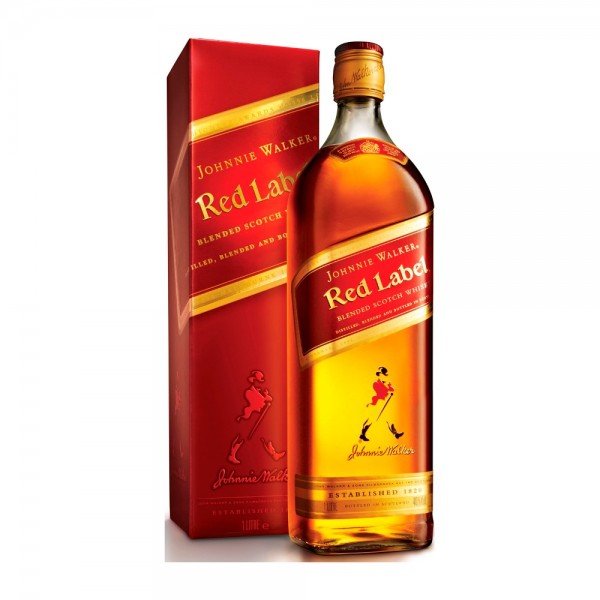 Whisky Johnnie Walker red label 1 l