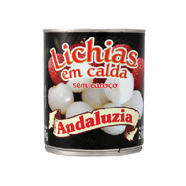 Lichia em calda Andaluzia lata 230 g