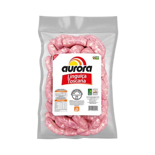 Linguiça Toscana Aurora Pacote 5 kg