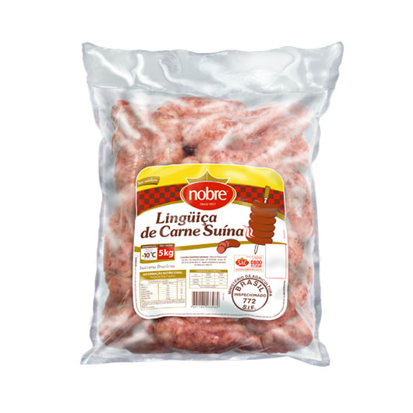 Linguiça Toscana Nobre Pacote 5 kg