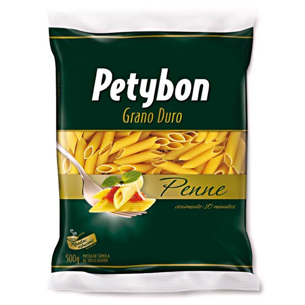 Macarrão penne grano duro Petybon pacote 500 g