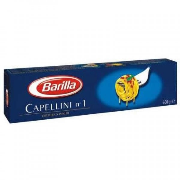 Macarrão capellini n.1 Barilla caixa 500 g