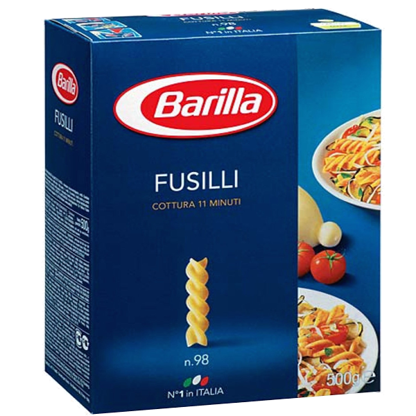 Macarrão fusilli Barilla caixa 500 g