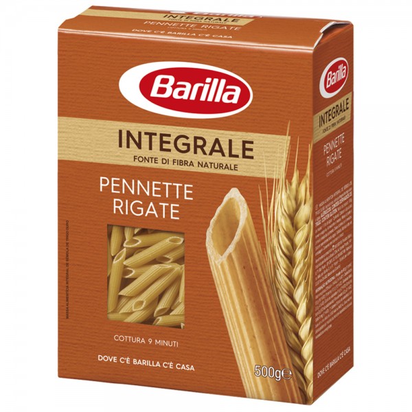 Macarrão pennette rigate integrale Barilla 500g