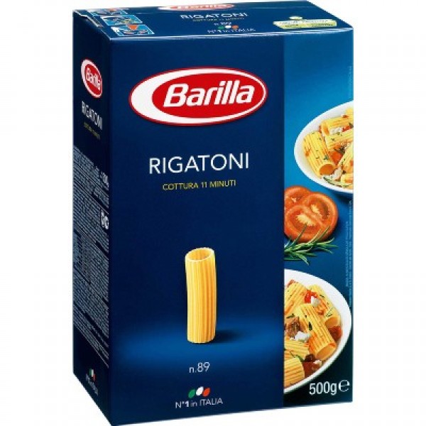 Macarrão rigatoni Barilla 500g