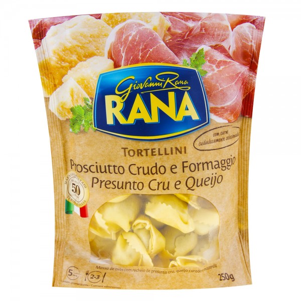 Macarrão tortellini Rana presunto cru e queijo 250g