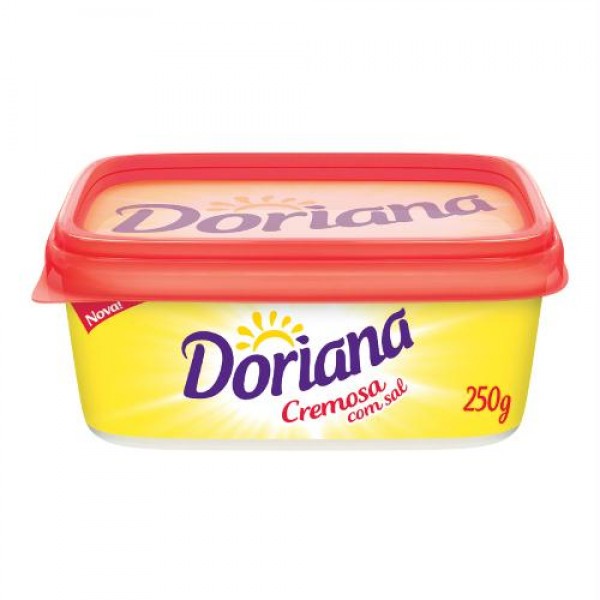 Margarina Doriana com sal pote 250g