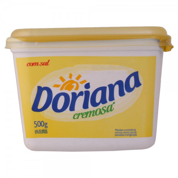 Margarina Doriana com sal pote 500 g