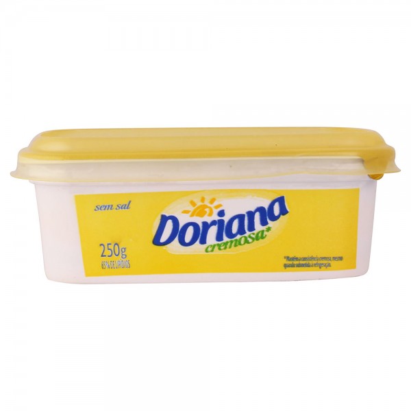 Margarina Doriana sem sal pote 250 g