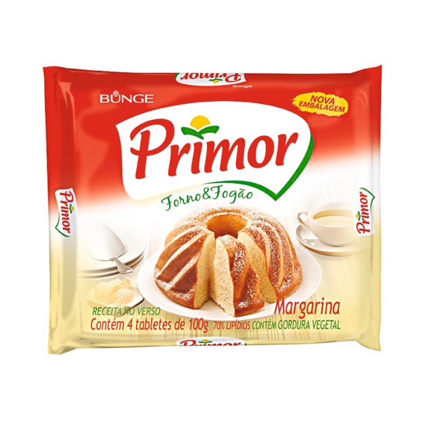 Margarina Primor forno & fogão pacote 400g