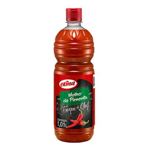 Molho de pimenta vermelha Ekma pet 1,01 l