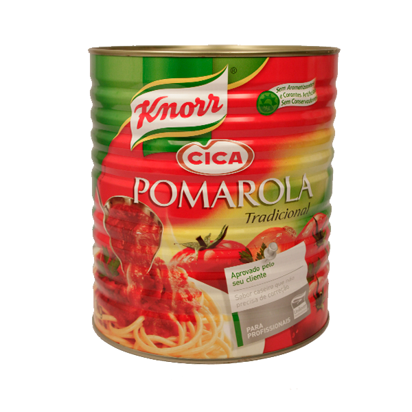 Molho de Tomate Tradicional Pomarola lata 3,1 kg