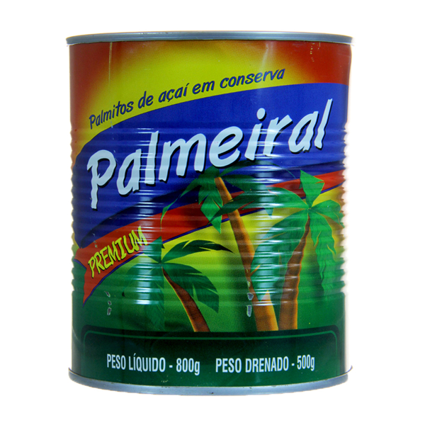 Palmito de Açaí Inteiro Premium Palmiral lata 500 g