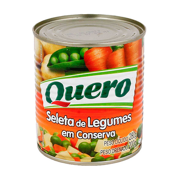 Seleta de Legumes Quero lata 200 g