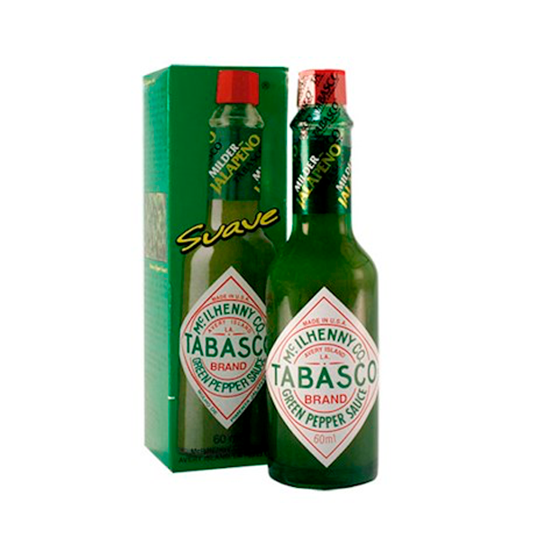 Molho de Pimenta Verde Tabasco vidro 60 ml