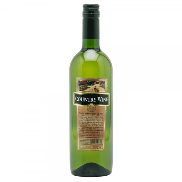 Vinho Country Wine branco seco 750 ml