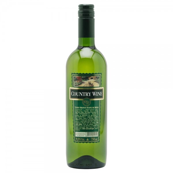 Vinho Country Wine branco suave 750 ml