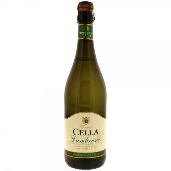 Vinho lambrusco Cella branco 750 ml