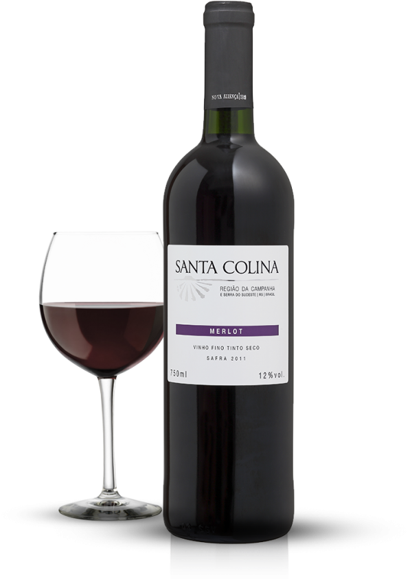 Vinho Santa Colina merlot 750 ml